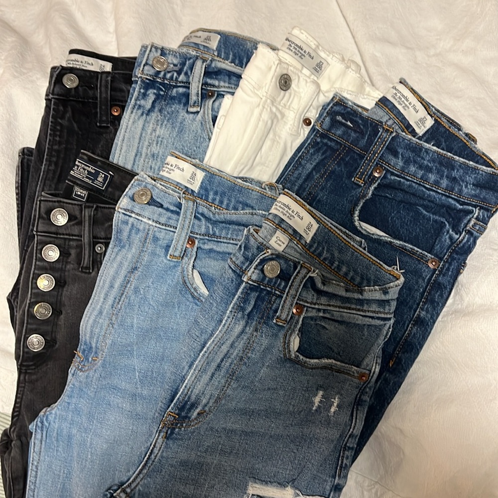 Abercrombie & Fitch Denim Bundle of 7!